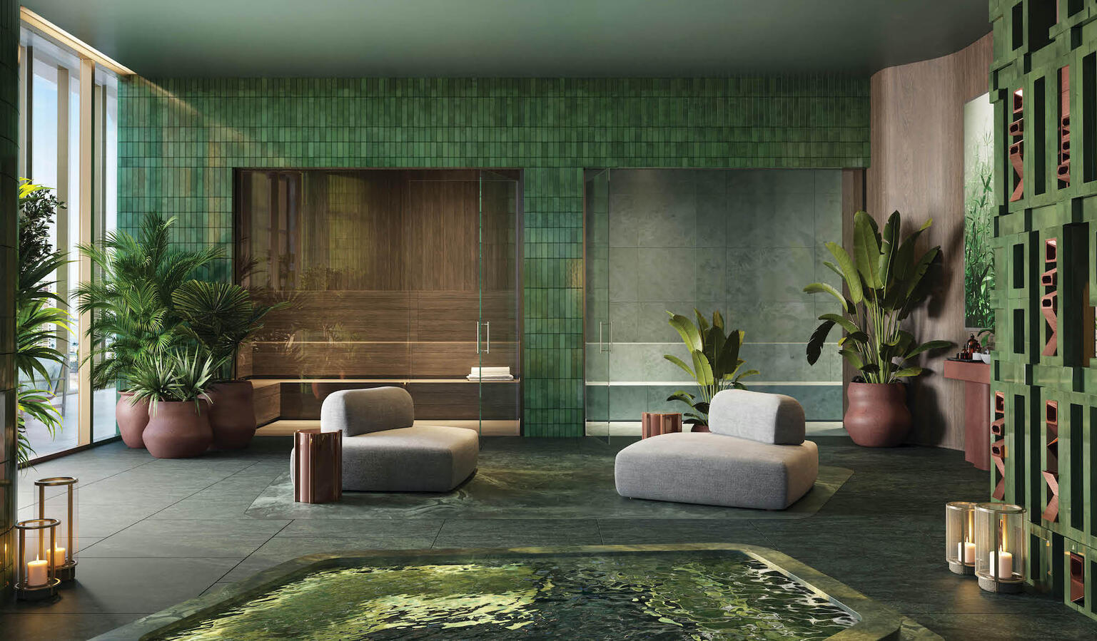 Sauna y baño de vapor