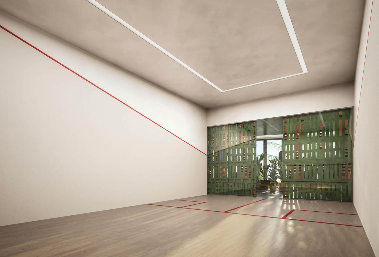 Cancha de squash Cancha de squash