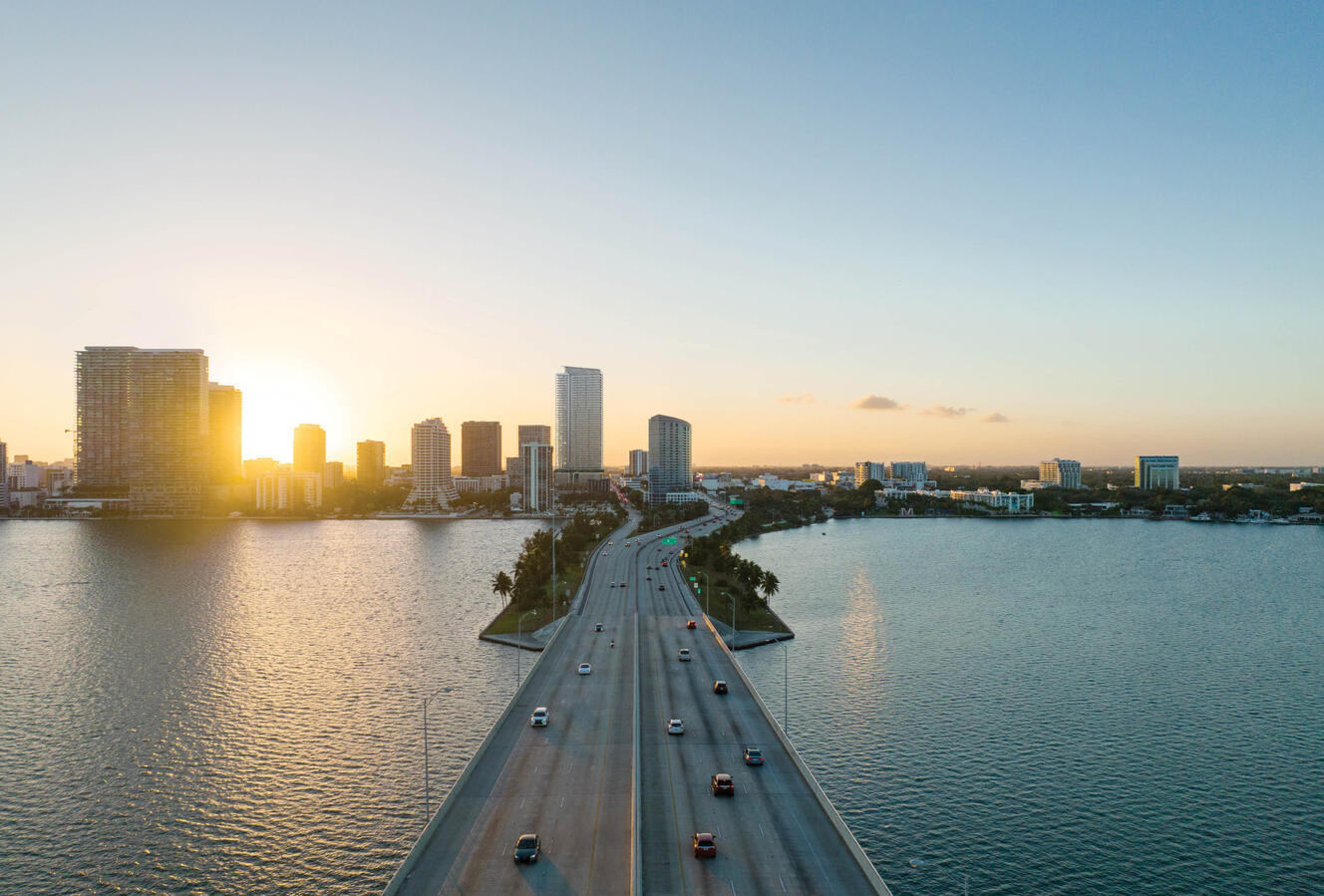Vista aerea desde el Causeway